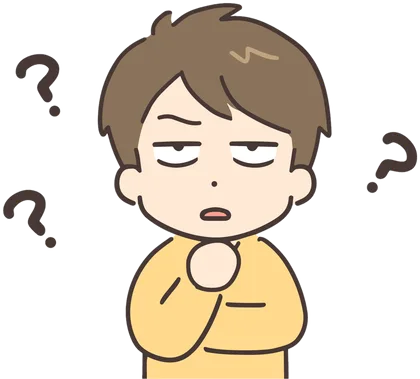悩む男性